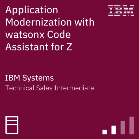 Application modernisation with watsonx code assistant for Z