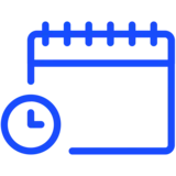 clock and calendar icon